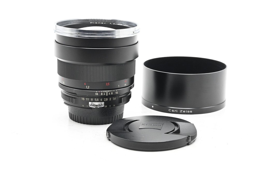 Zeiss 85mm f1.4 Planar T ZF Nikon AI-S Manual Focus Lens 712