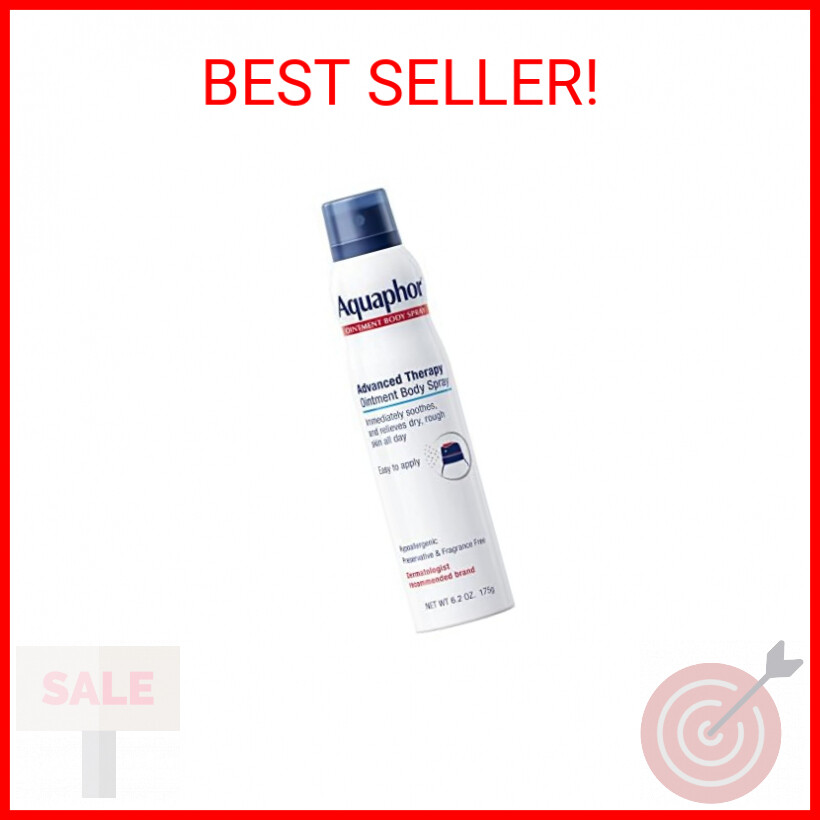 Aquaphor Hydrating Body Spray with Healing Ointment, 6.2 Oz Bottle