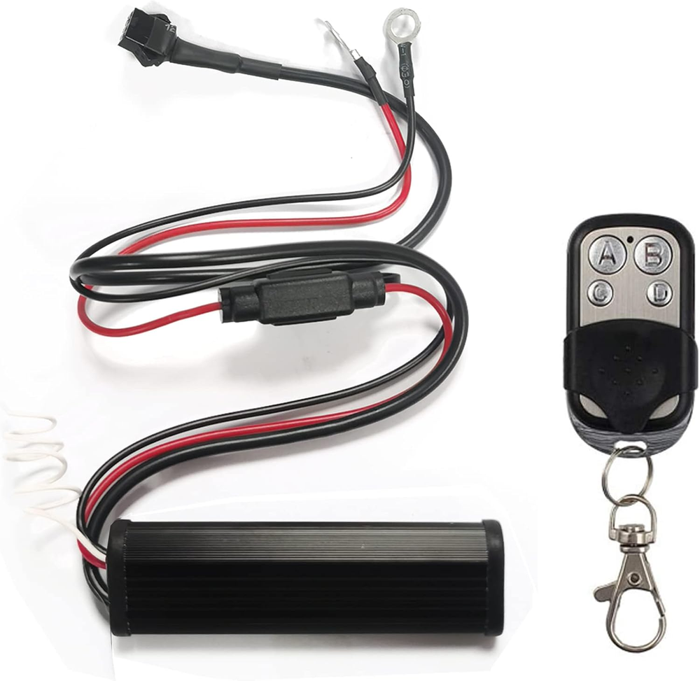 Wireless 4-Key RF Remote RGB LED Controller for Car Neon LED Strip Light RGB Mor