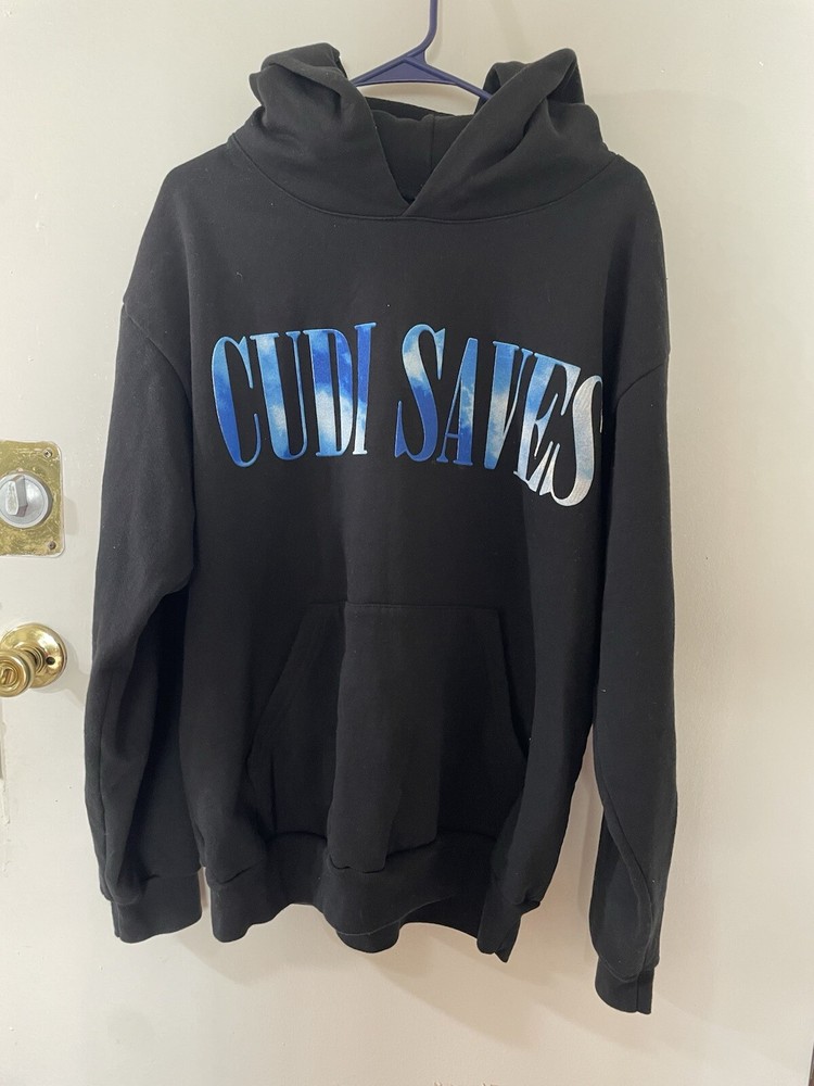 Kid Cudi x CPFM Collab Vintage Style Graphic Hoodie Sweatshirt  