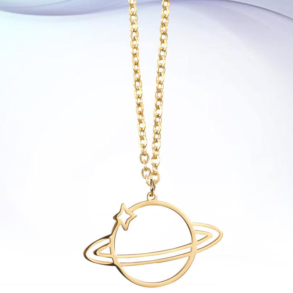 Stylish Planet Clavicle Chain Pendant Necklace for Women