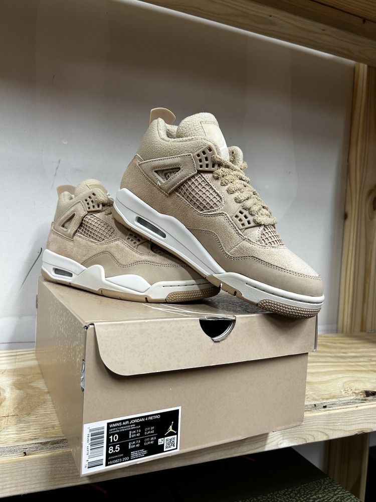 Size 10 - Air Jordan 4 Retro Cozy Girl W 8.5 Men’s