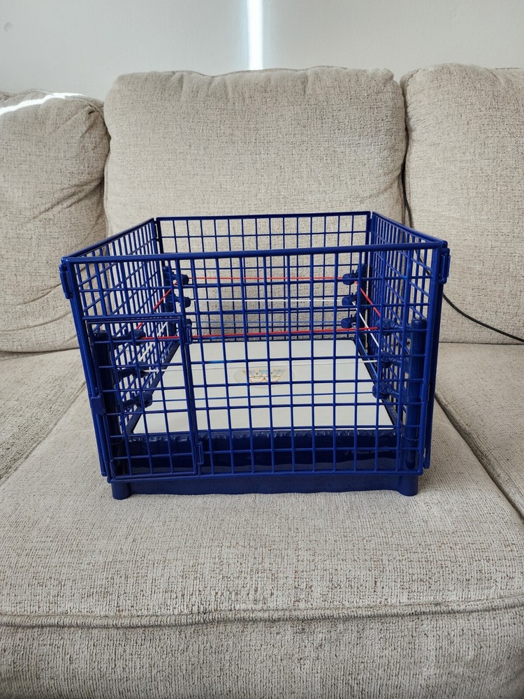 WWE 2010 Hall Of Fame Classic Blue Steel Cage WWF Wrestling Ring