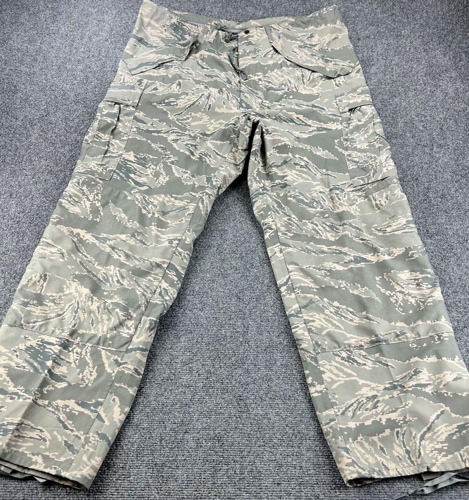 U.S Military Trousers All Purpose Environmental Camo Pants Large Regular Elastic