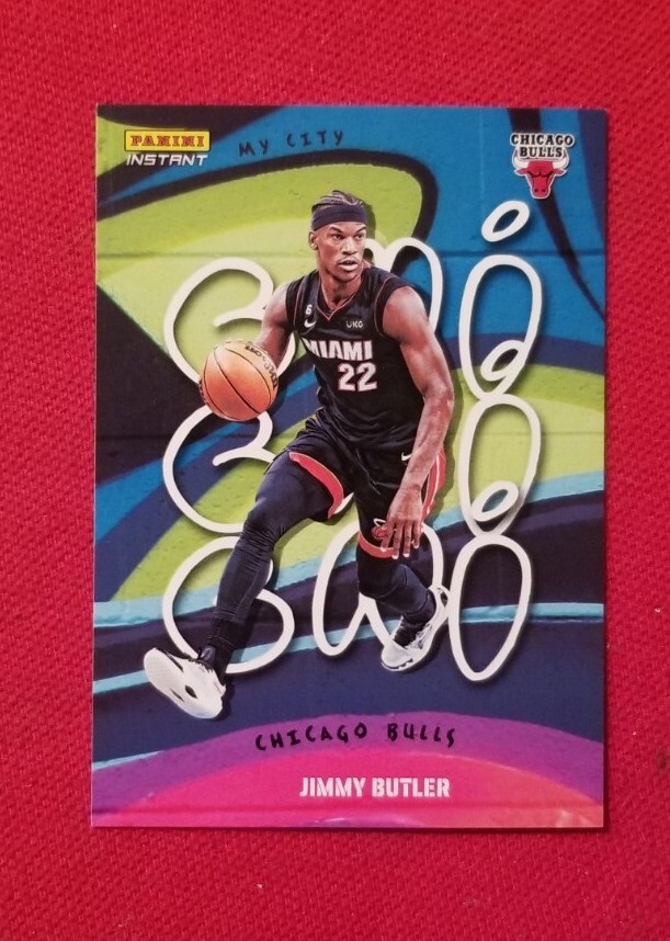 2022-23 Panini Instant Jimmy Butler My City #MY9 SP Chicago Bulls Miami Heat 1485 Limited