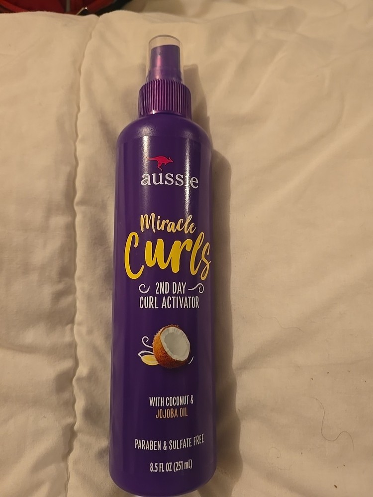 Miracle Curls 2nd Day Curl Activator with Coconut Jojoba Oil 8.5 fl oz 251ml
