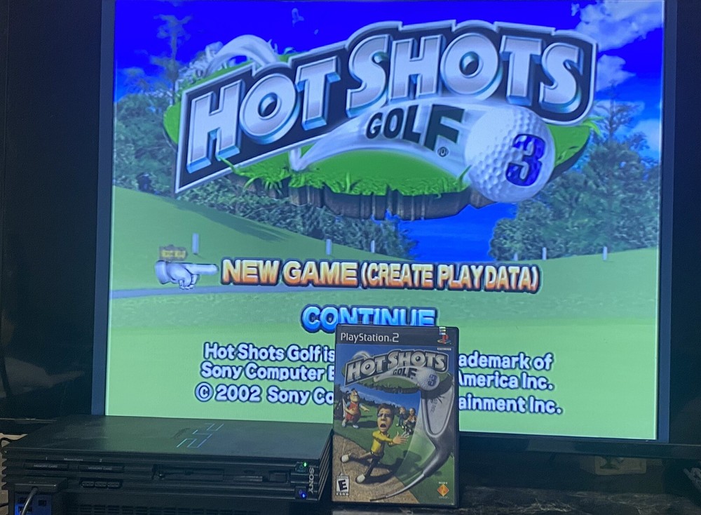 ⭐️⭐️Hot Shots Golf 3 PS2 Playstation 2 Video Game - Tested - No Manual -