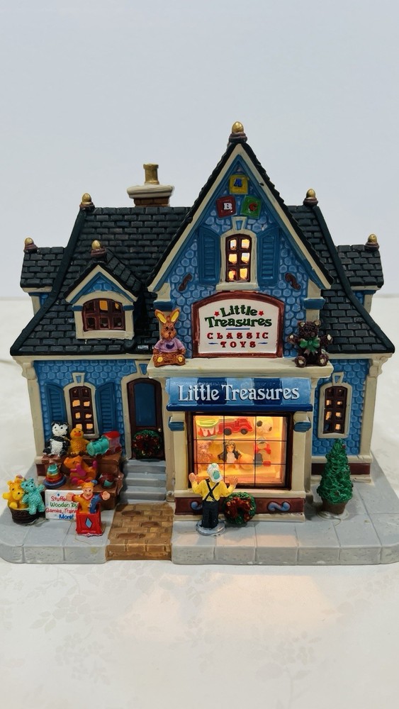 Lemax “ Little Treasures Classic Toys” 45705 Retired 2014 Very Rare Item NEW !