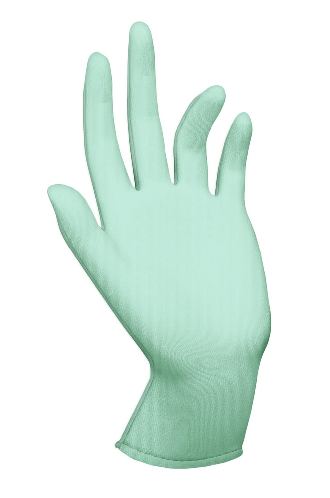 Moisturizing Gloves Made in The USA Green (Medium)