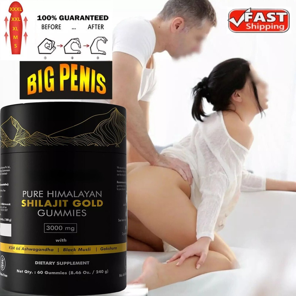 Pure Himalayan Shilajit Gummies Immune Support with Ashwagandha,Chaga Mushroom