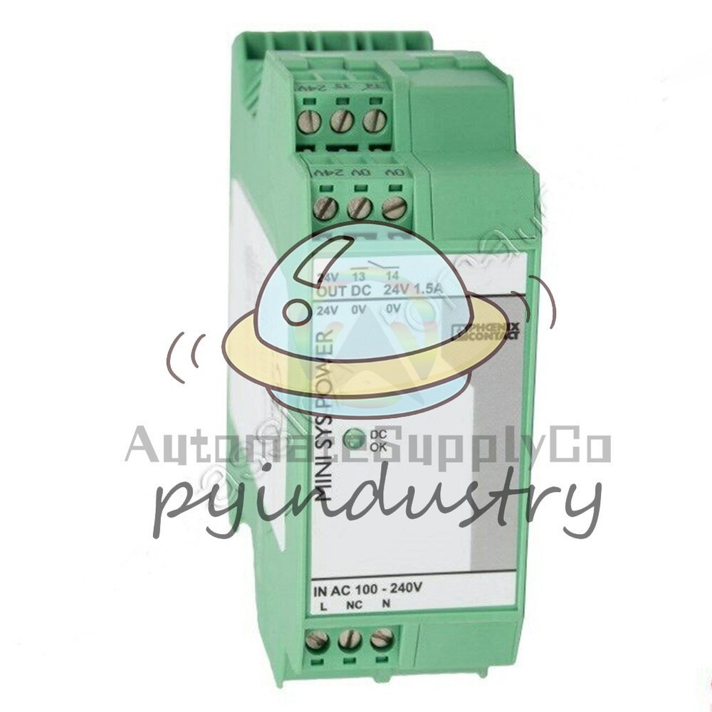 1PCS used PHOENIX CONTACT MINI-SYS-PS/100-240AC/24DC/1.5 2866983