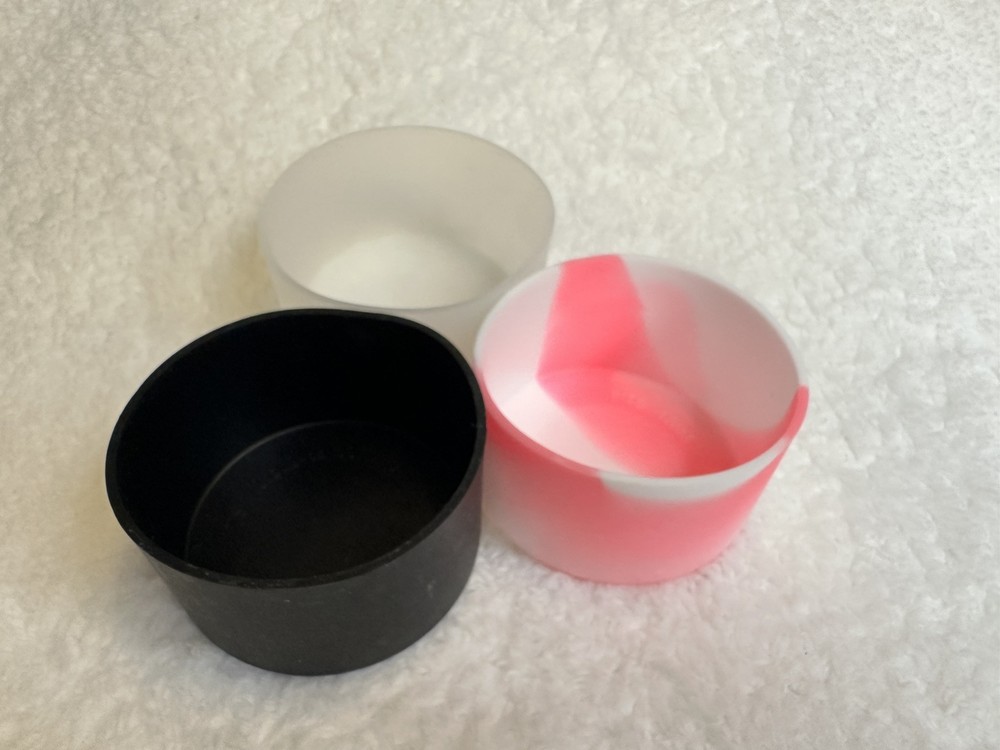 3 Silicone Boot Sleeves for Stanley Cup & Hydro Flask 40oz Tumbler Protectors