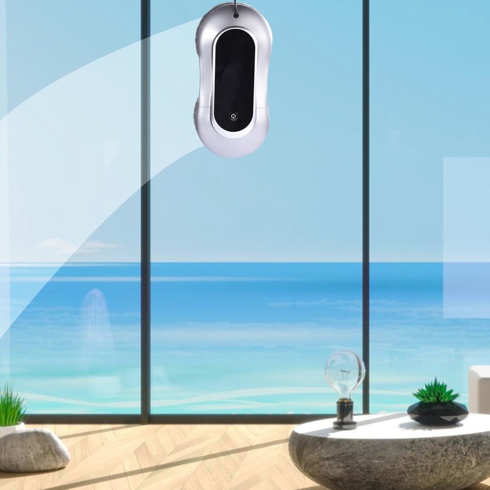 Smart Window Cleaning Robot with 4-Way Water Spray and 70ML Tank