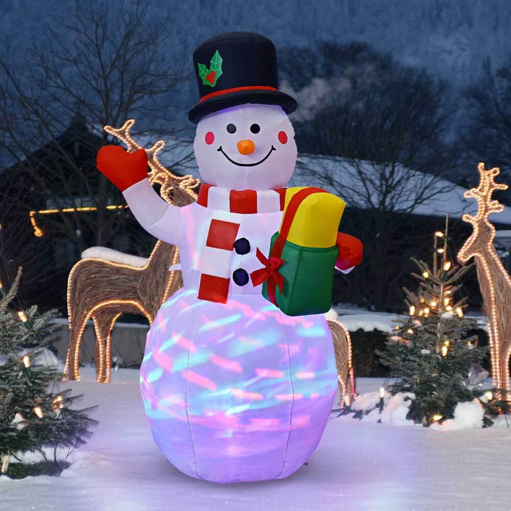 5 feet christmas inflatable snowman decoration