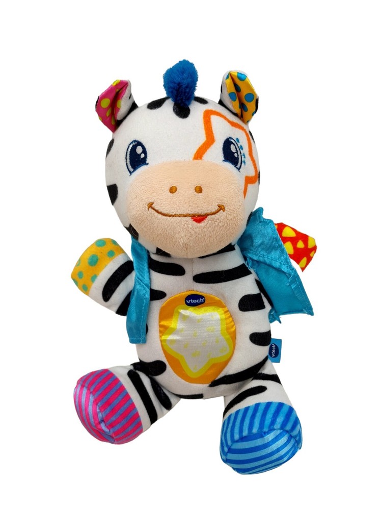VTech Lights And Stripes Singing Educational Zebra Plush 11