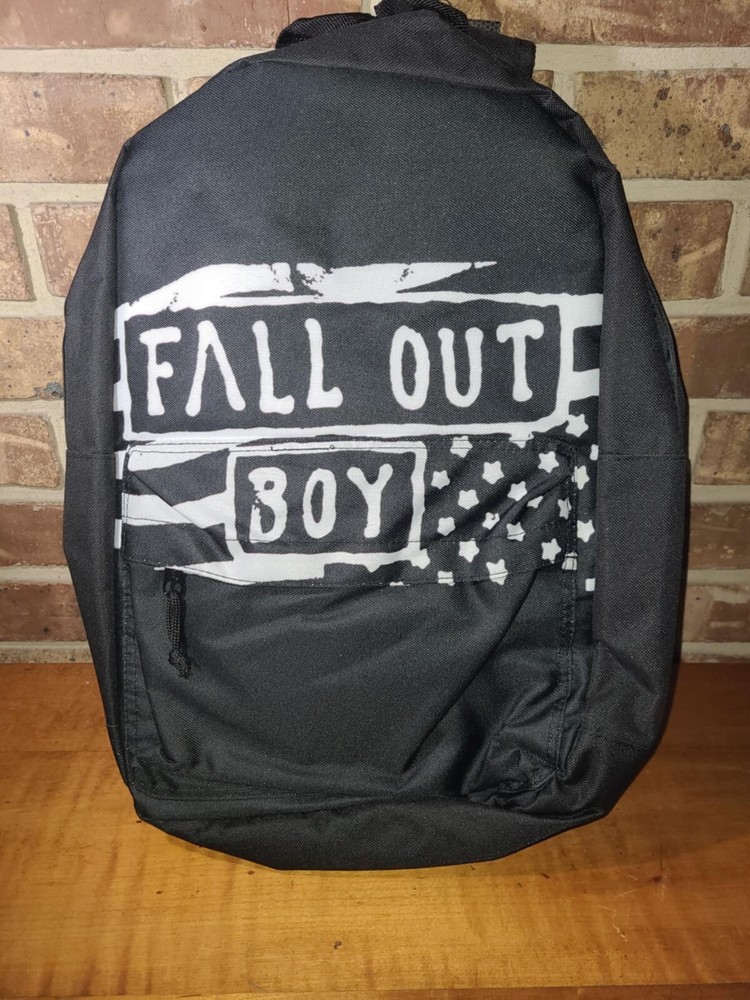 Fall Out Boy Backpack Full Size Lightweight Laptop Sleeve NEW