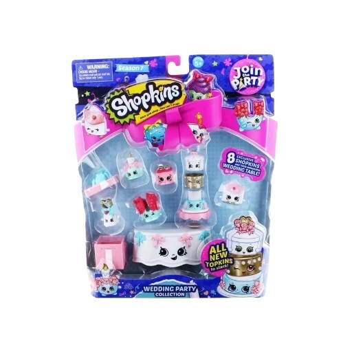 Shopkins Join The Party Wedding Party Collection- Season 7- NEW