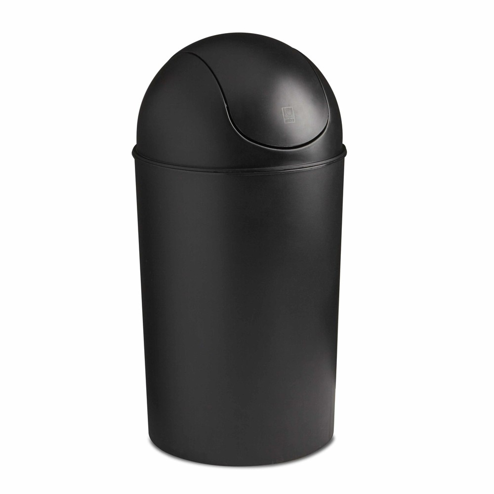 Umbra 086711-040 Black Grand 41 Quart Plastic Waste Basket