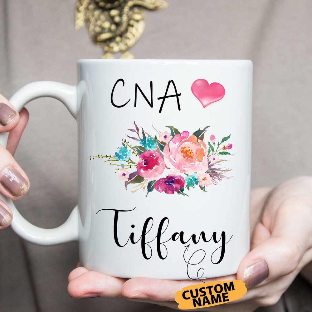Cute Cna Mug Cna Gift Cute Nurse Mug Personalized Name Mug Certified Nursing