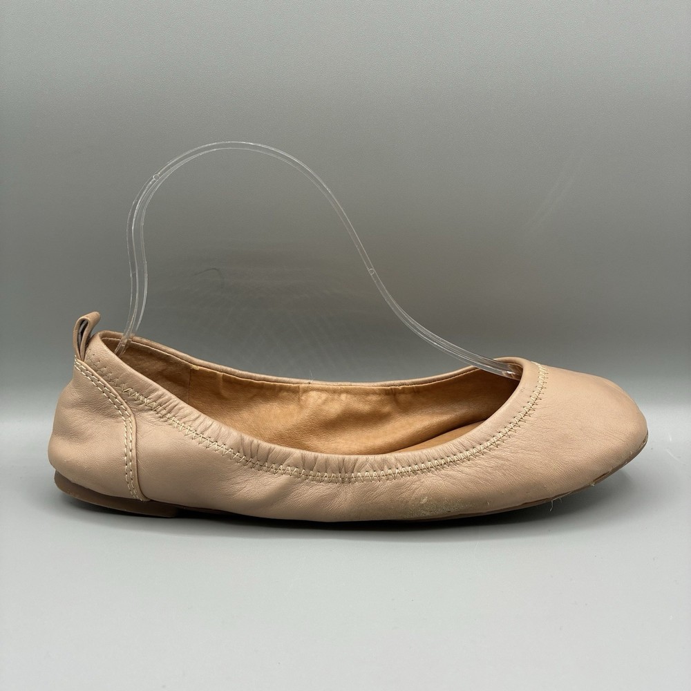 Lucky Brand Emmie Ballet Flats Women’s 7.5 M Nuede Slip On Shoes