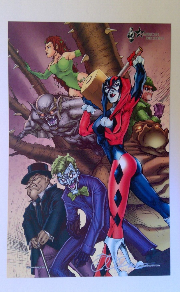 Harley Ivy Joker 11x17