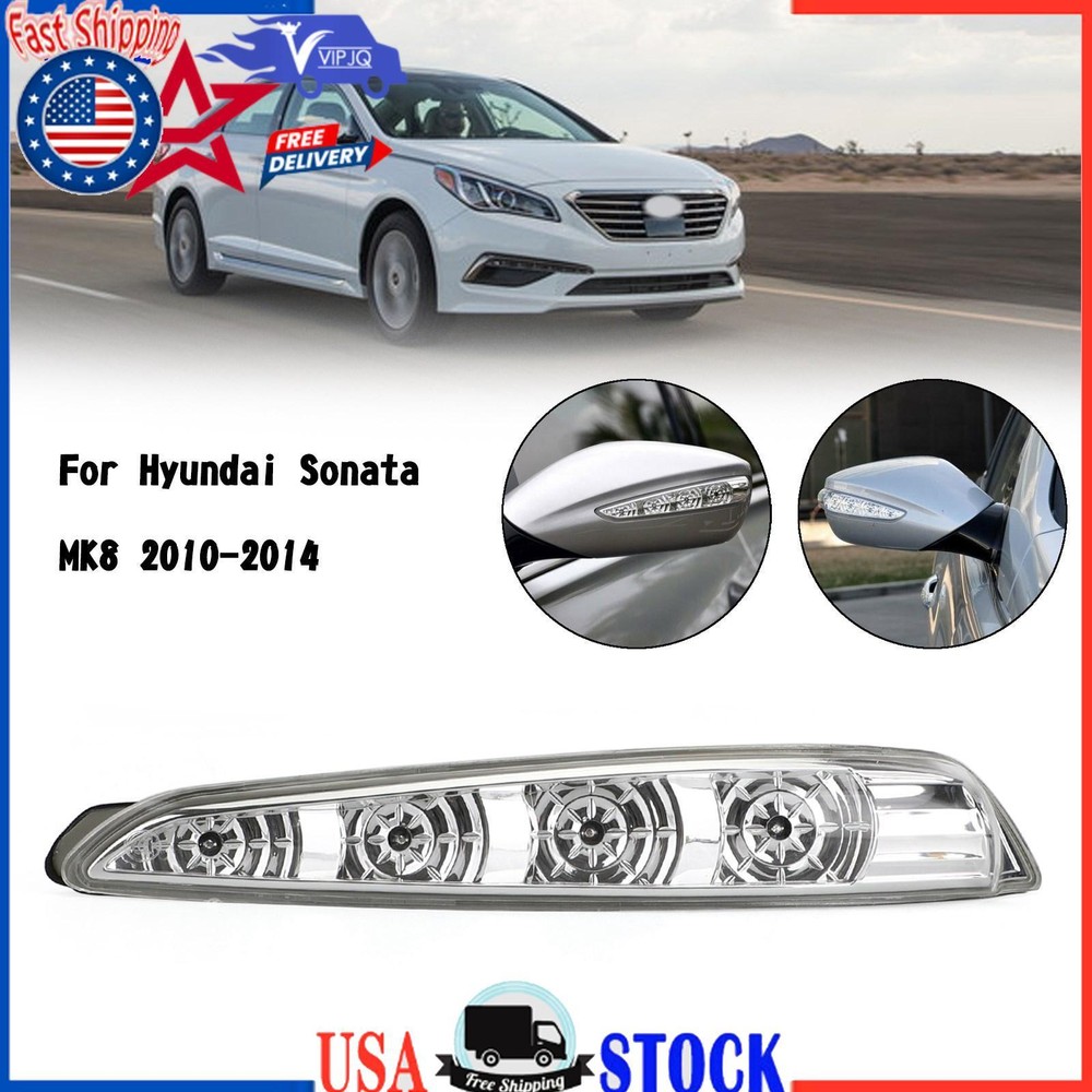 Right Side Mirror Lamp Turn Signal Light For Hyundai Sonata MK8 2011-2015 YU