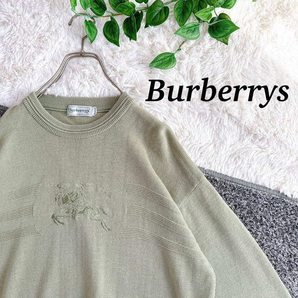 Burberry knit sweater Men's Fashion from Japan