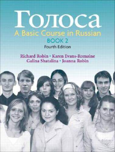 Golosa Book 2 Basic Russian Course 4th Edition Excellent Condition  
