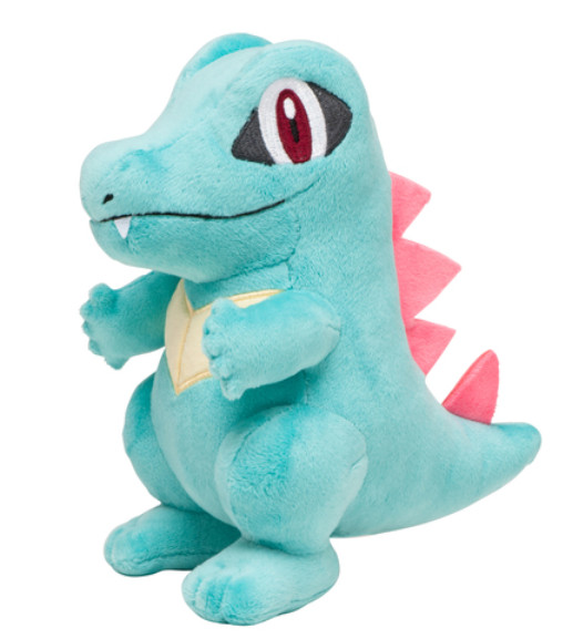 Pokemon Totodile Plush Doll Cute Anime Pocket Monster Soft Toy