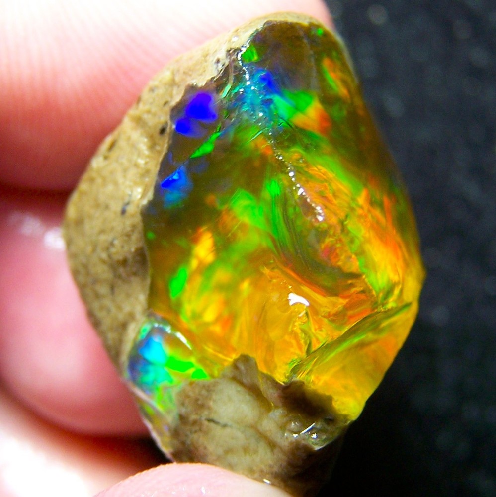 Opal Rough Reds 66.06 CTs Ethiopian Crystal SEE VIDEO USA DEALER 100% Natural