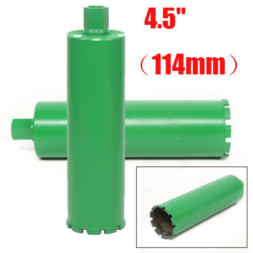 4.5in Hole Saw Hard Concrete Block Brick Drilling Bit Wet Diamond Core Drill Bit