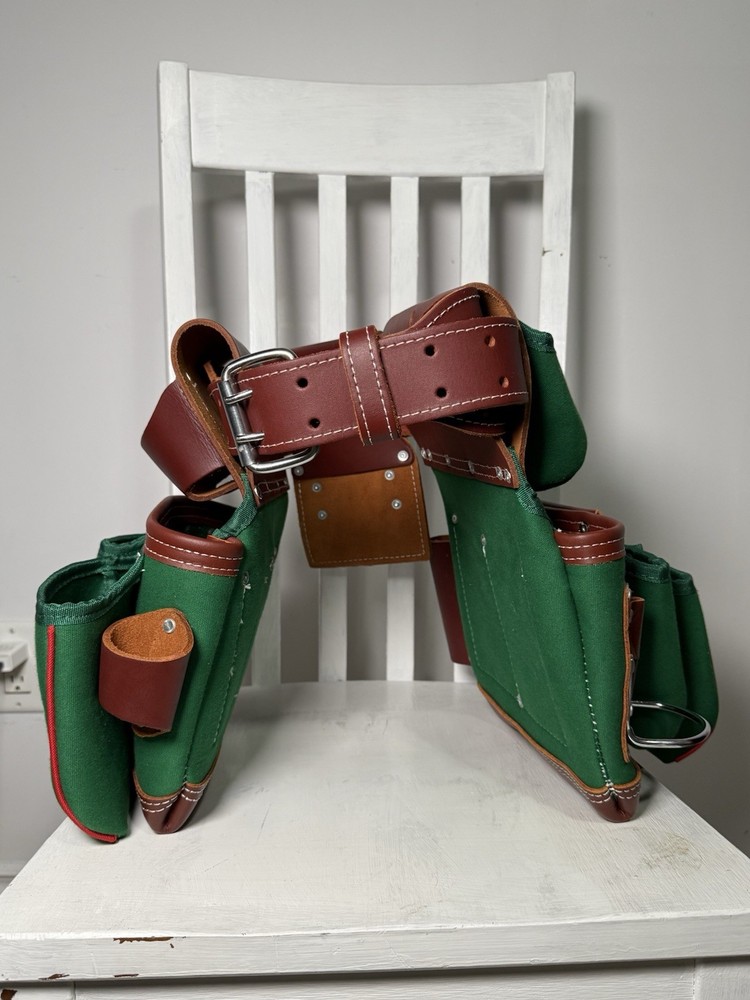 Nylon leather framing pouch carpenter pouch framing tool bag for constructions