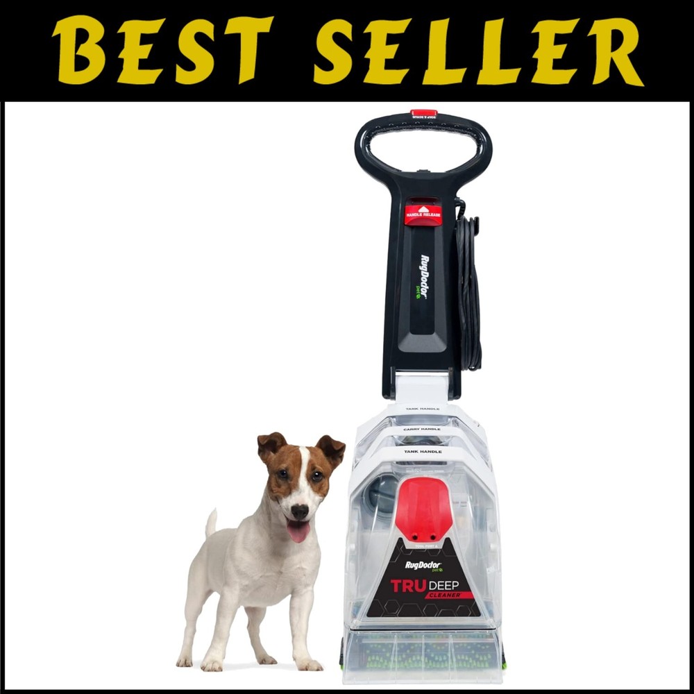 Upright Carpet Cleaner - Professional Deep Cleaning with Pet Upholstery Tool