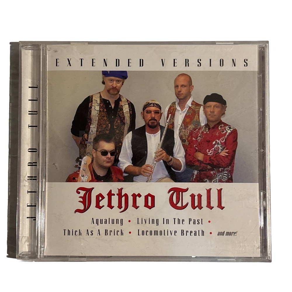 Jethro Tull- Extended Versions Live CD Pre Owned Very Good Condition