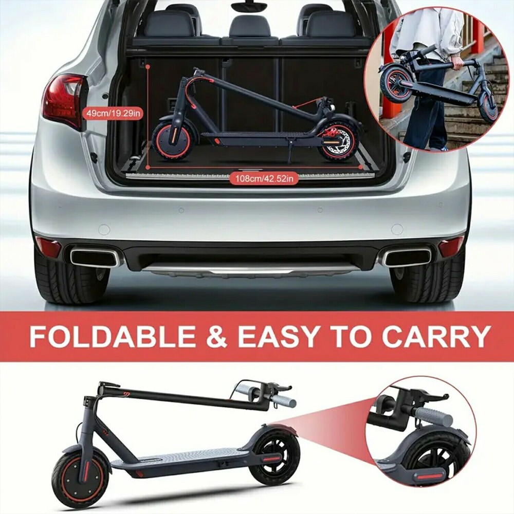 350W Folding Electric Scooter with App 20MPH Speed 8.5