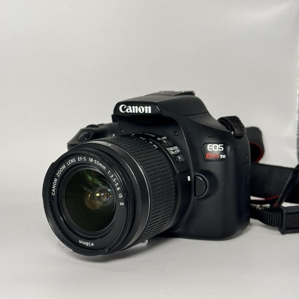 Canon EOS Rebel T6 18.0 MP Digital SLR - Black