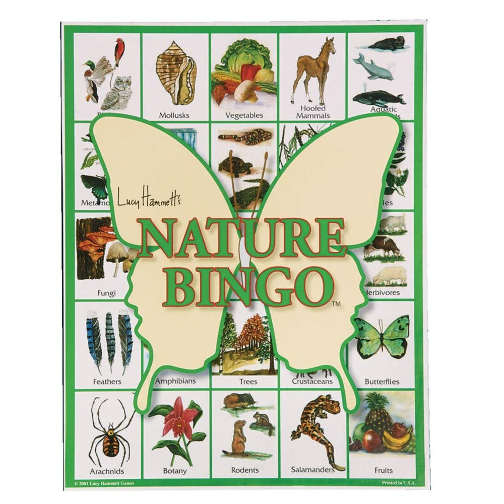 Nature Bingo Educational Game - Fun Learning for & Families with Picture Boar...