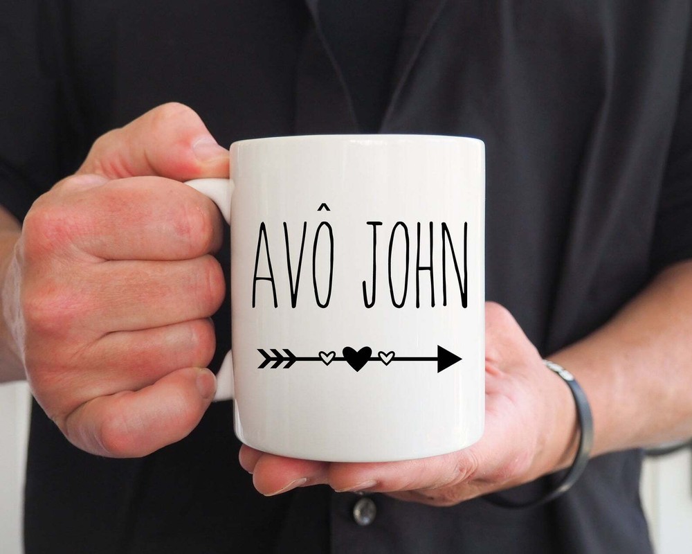 Portuguese Avo Mug Grandfather Mug Personalized Grandpa Mug Portugal Mug