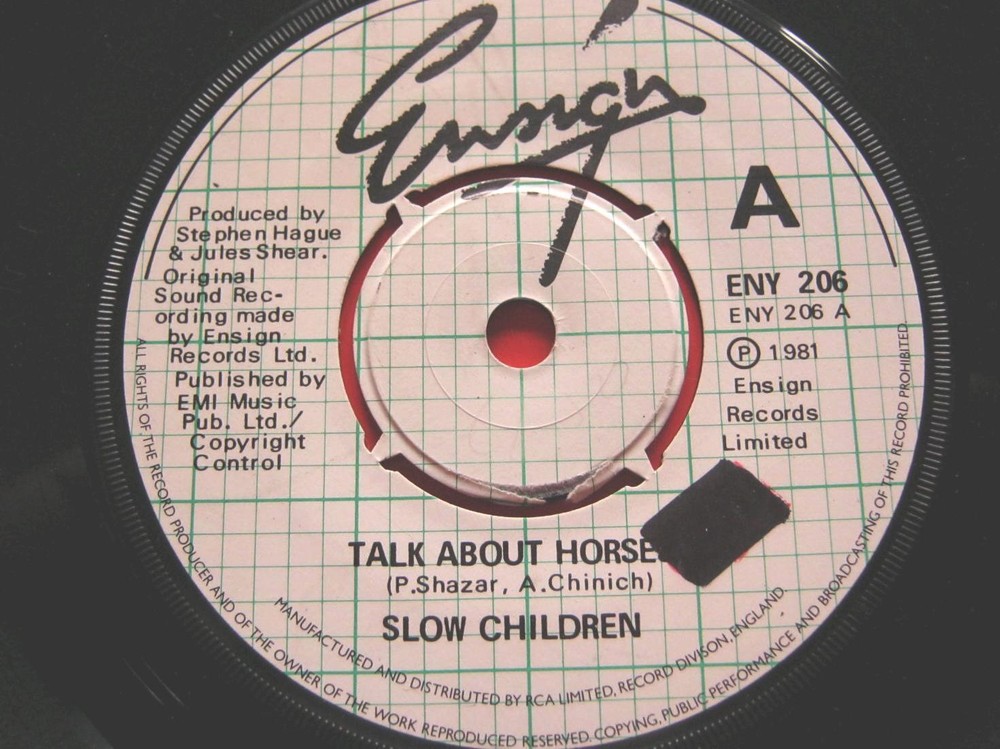 1981 Slow Children Talk About Horses 7