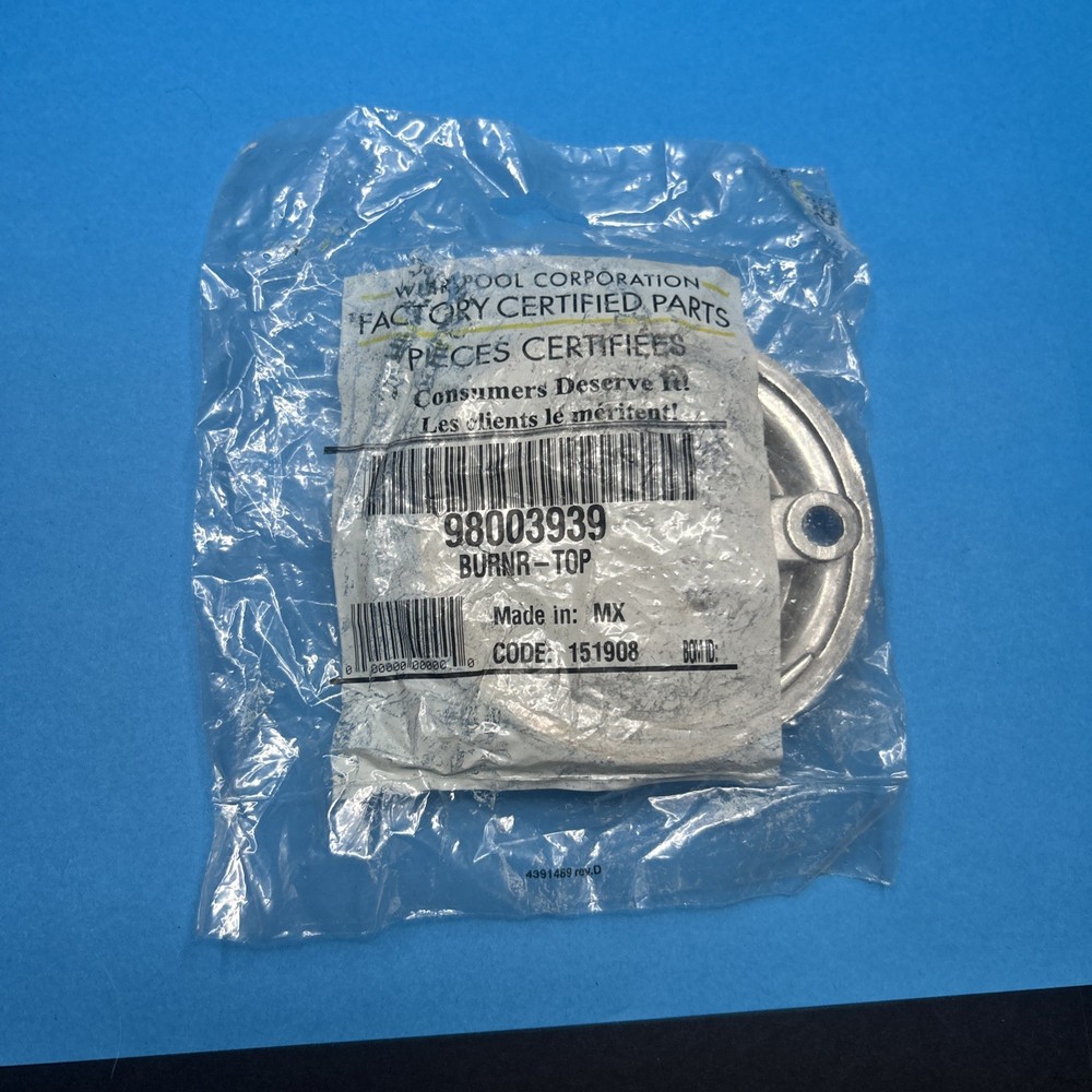 Whirlpool 3-Inch Burner Replacement Part 98004410 WP98004410 98003939