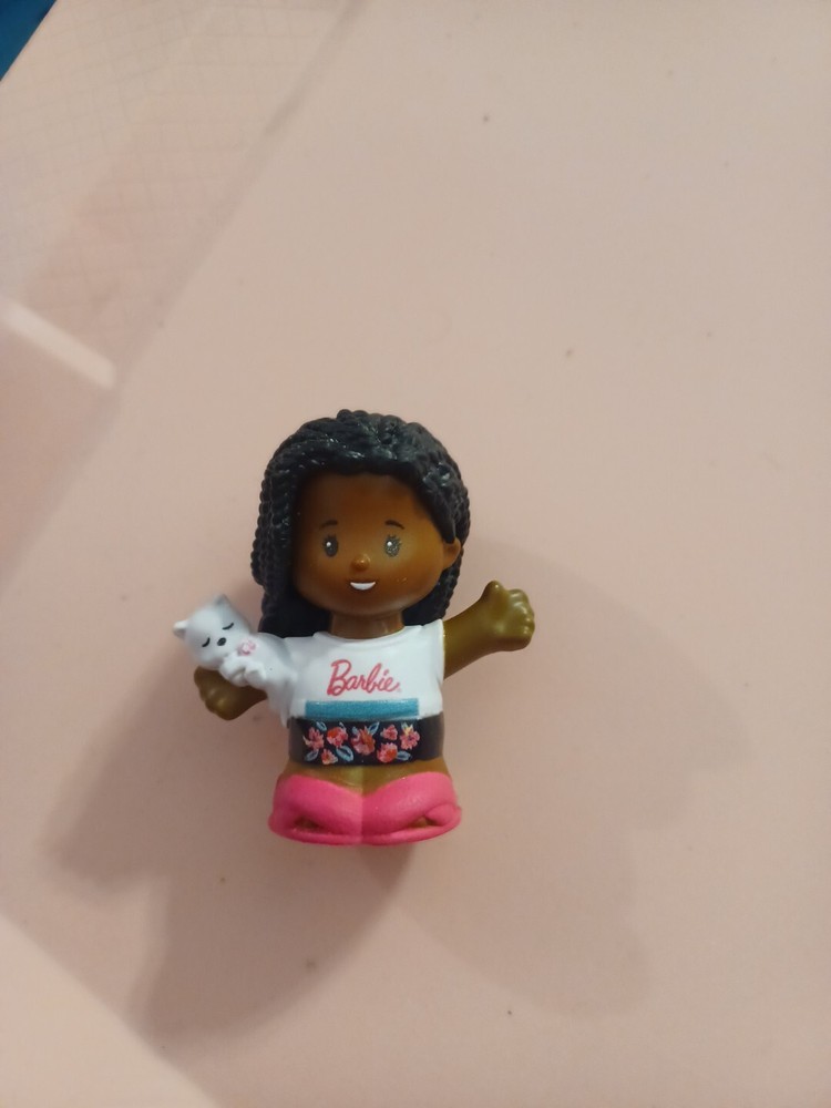 Black Barbie Doll Fisher Price Little people