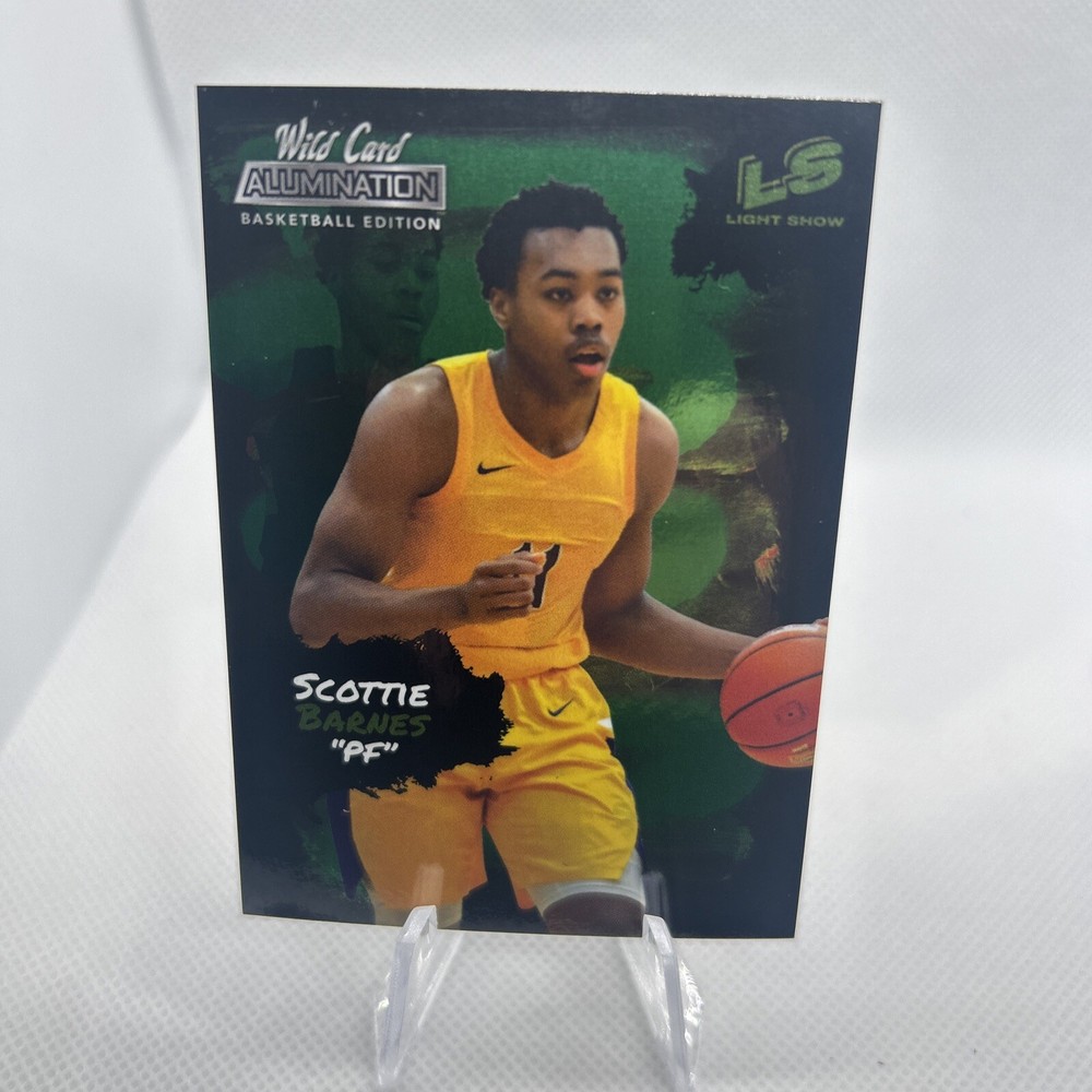 2021-22 Wild Card Alumination Green Light Show Scottie Barnes #LS-20 Raptors