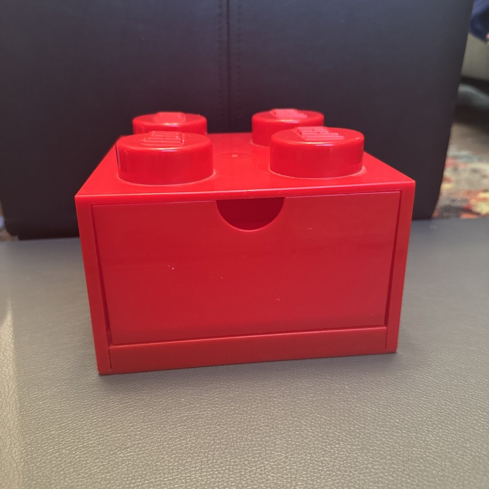 LEGO 4-Stud Brick Drawer Red