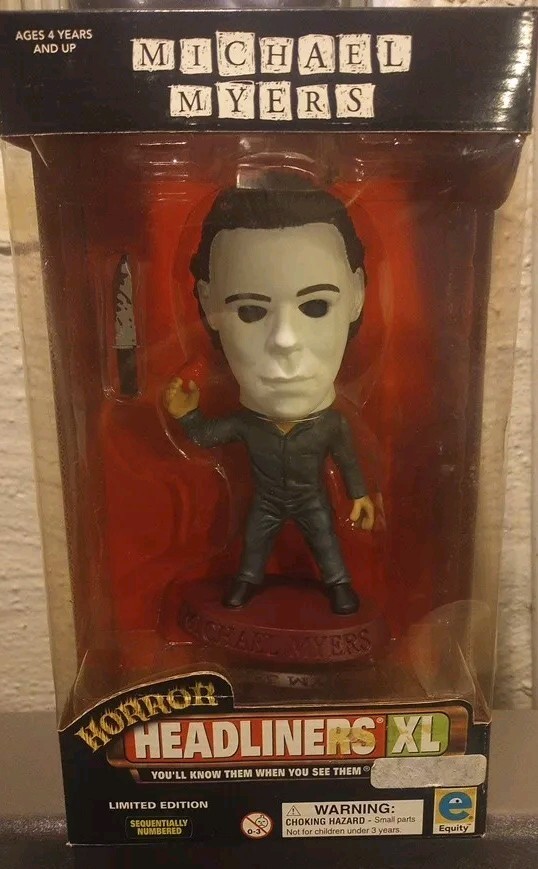 Halloween Michael Myers Horror Headliners XL Limited Edition 1999  NEW IN BOX!!!