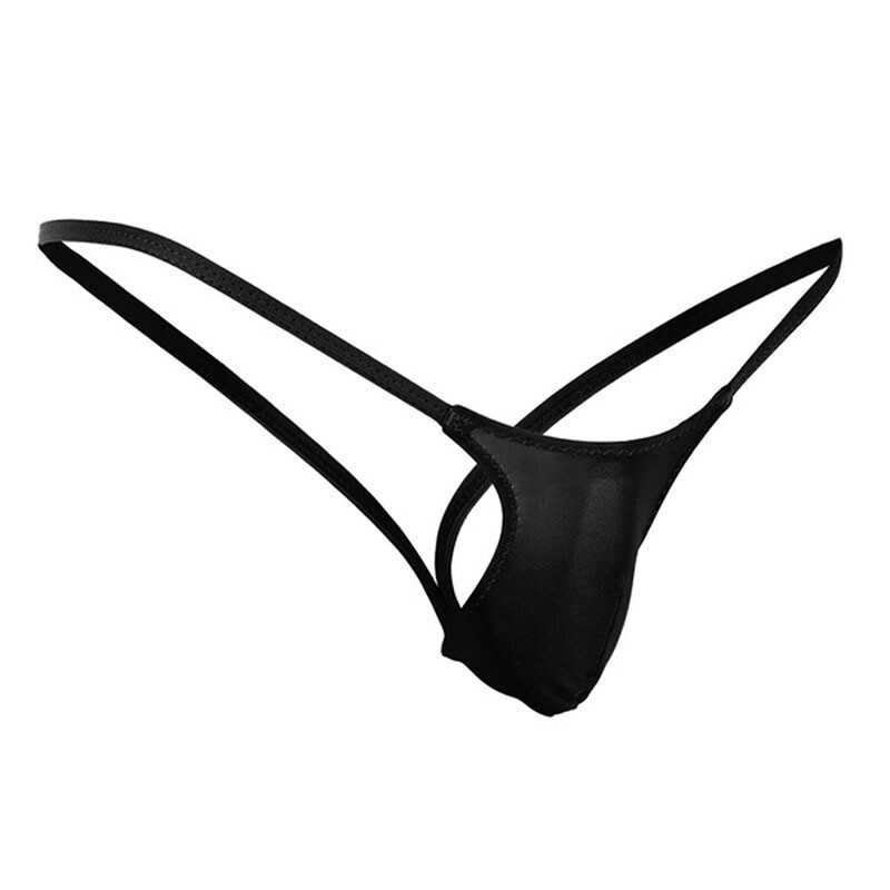 Mens Open Back Underpants Low Rise Briefs G-string Thong Underwear Sexy Panties