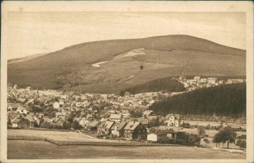 Postcard Braunlage Oberharz with Wurmberg 1917 (No.9067)