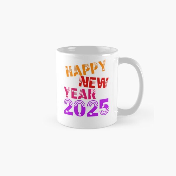 2025 New Year Classic Mug – Perfect Gift for Family