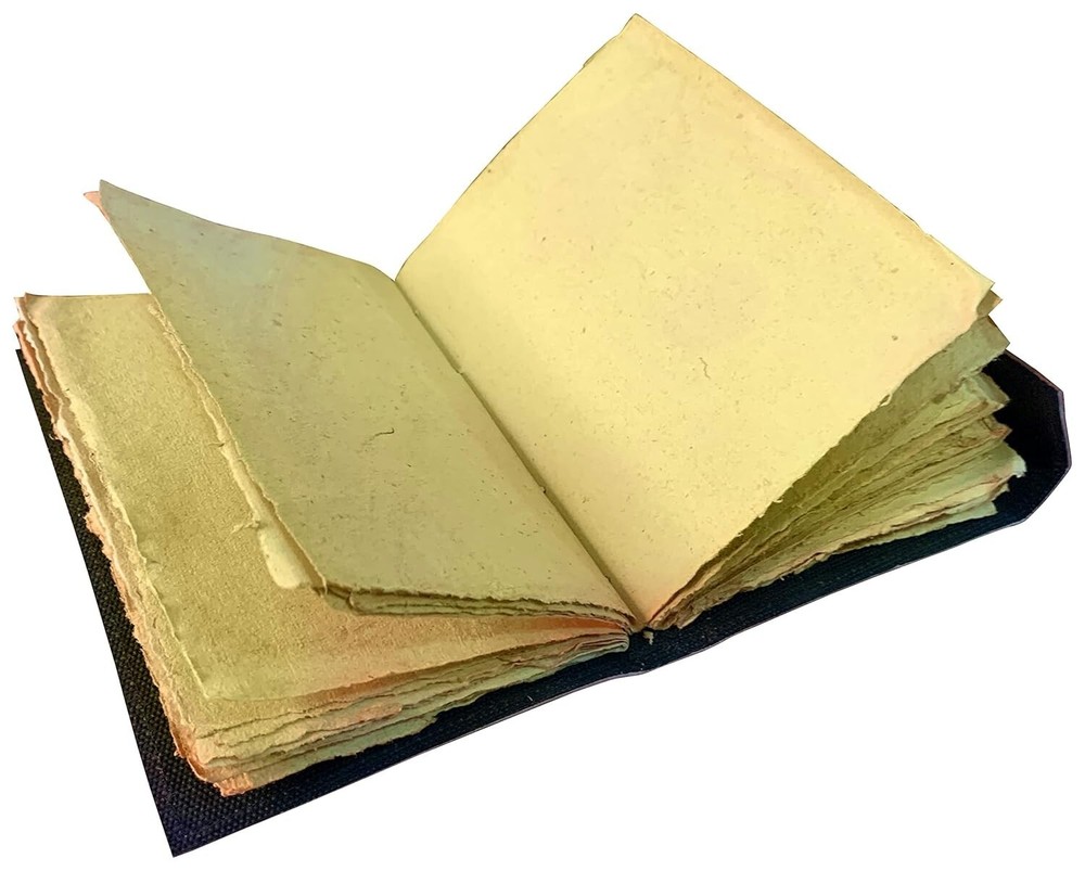 Vintage A5 Leather Bound 7 Chakra Stone Journal for Writing  