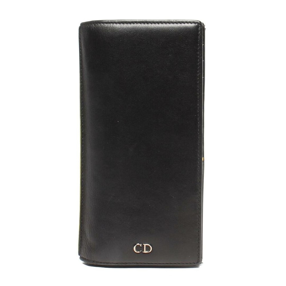 Dior Homme Men's Long Wallet with Distressed Scratches and Marks
