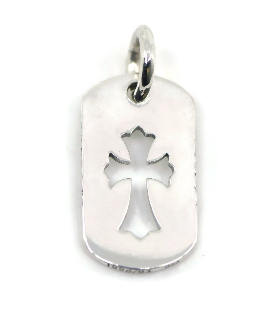 Chrome Hearts Sterling Silver Cross Pendant